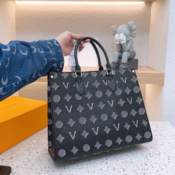 luxury designer totes bag fashion handbag women shoulder bags classic crossbody bags ladies large capacity bagss letter floral leather holid