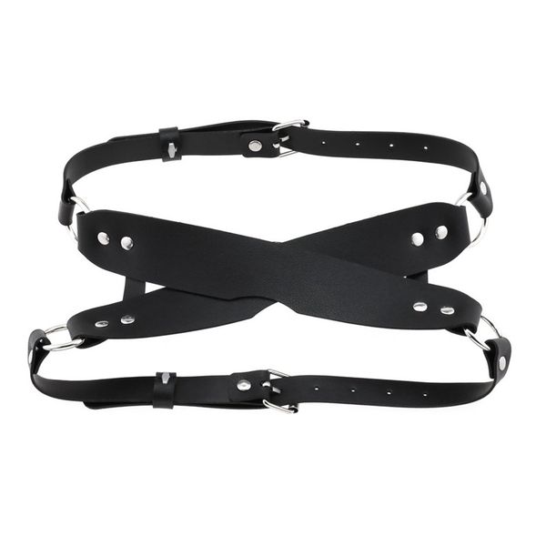 costumes pu leather eye mask with cross adjustable shading blindfolded bondage harness strap for fetish slave cosplay erotic produc, Black
costumes pu leather eye mask with cross adjustable shading blindfolded bondage harness strap for fetish slave cosplay erotic produc, Black