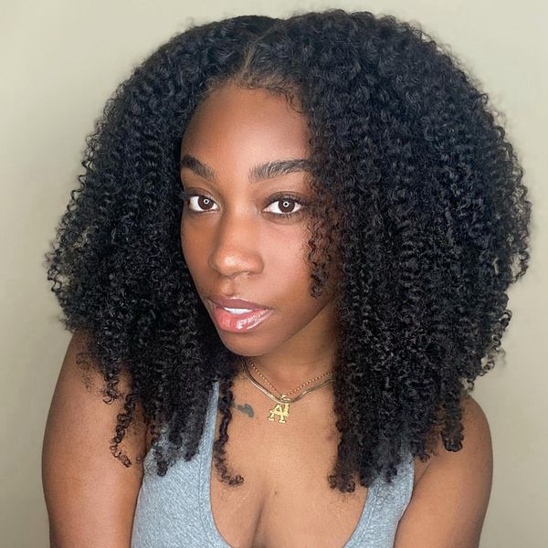 brazilian human hair lace front wigs pre plucked afro kinky curly wigs 130% density natural hairline, Black;brown
brazilian human hair lace front wigs pre plucked afro kinky curly wigs 130% density natural hairline, Black;brown
