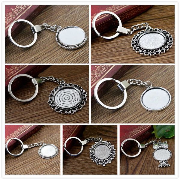 fashion keychainskeychains lanyards keychain inner size 25mm cabochon base setting pendants diy men jewelry car key chain ring holder souven, Silver
fashion keychainskeychains lanyards keychain inner size 25mm cabochon base setting pendants diy men jewelry car key chain ring holder souven, Silver
