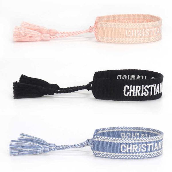 women's fashion luxury bracelets d brand designer bangle embroidered braided bracelet wedding bohemian letter hand rope trinket men gir, Golden;silver
women's fashion luxury bracelets d brand designer bangle embroidered braided bracelet wedding bohemian letter hand rope trinket men gir, Golden;silver