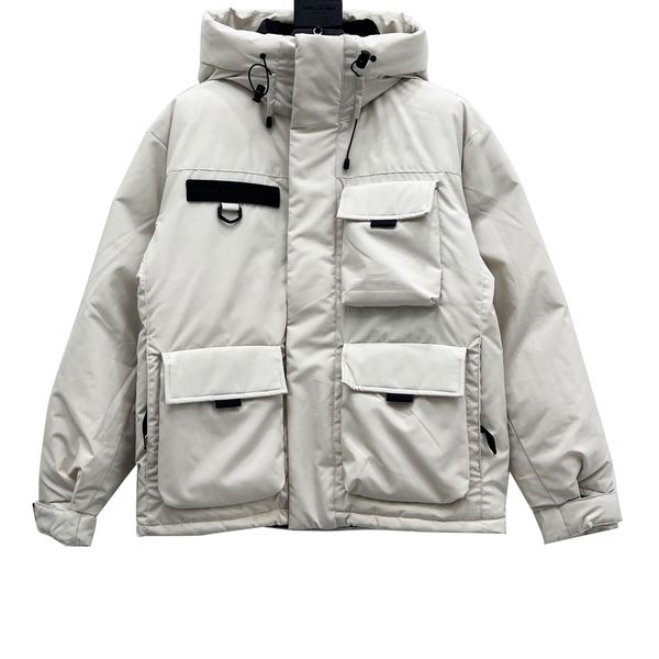 down jacket keep warm winter jacket beige men and women thicken outdoor coat essential cold protection, Black
down jacket keep warm winter jacket beige men and women thicken outdoor coat essential cold protection, Black