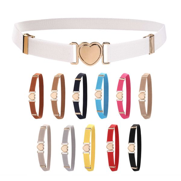 mix wholesale children stretch multicolor adjustable elastic girl boy waist belts with heart shape buckle for uniform dress pants, Black
mix wholesale children stretch multicolor adjustable elastic girl boy waist belts with heart shape buckle for uniform dress pants, Black