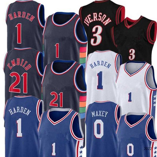 man harden jersey 2022 joel 21 embiid allen 3 iverson basketball jerseys blue white red black embroidery s high, Black;red
man harden jersey 2022 joel 21 embiid allen 3 iverson basketball jerseys blue white red black embroidery s high, Black;red