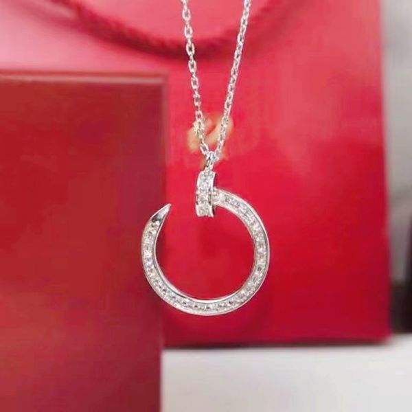 18k euro american nail necklace designer pendant classic 18k gold enthusiovers gift 316l stainless steel jewelry factory wholesale, Silver
18k euro american nail necklace designer pendant classic 18k gold enthusiovers gift 316l stainless steel jewelry factory wholesale, Silver