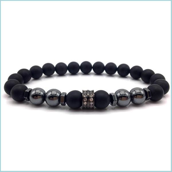 beaded fashion 8mm matte stone beads men charm bracelets pave cz column with hematite diy bracelet for women jewelry gift drop delive dhm7n, Black
beaded fashion 8mm matte stone beads men charm bracelets pave cz column with hematite diy bracelet for women jewelry gift drop delive dhm7n, Black