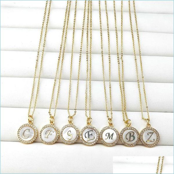 pendant necklaces new design gold color shell charms pendant micro pave crystal cubic zircon cz 26 alphabet letters necklaces jewelr dhgei, Silver
pendant necklaces new design gold color shell charms pendant micro pave crystal cubic zircon cz 26 alphabet letters necklaces jewelr dhgei, Silver