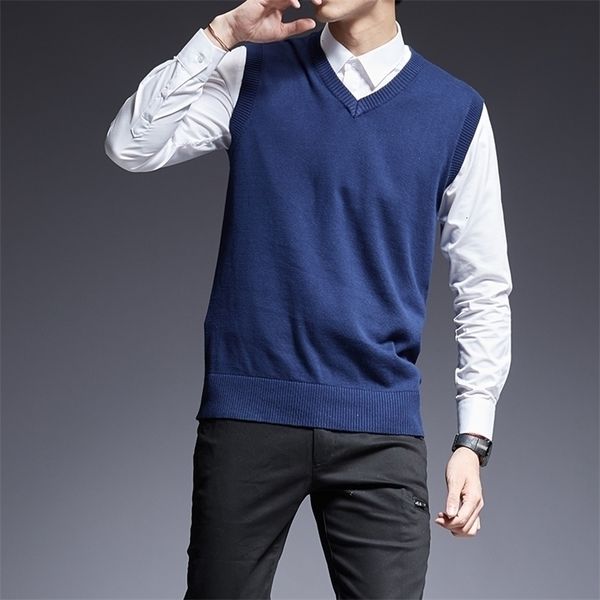 fashion brand sweater for mens pullovers sleeveles slim fit jumpers knit thick autumn korean style casual men clothes t190907, White;black
fashion brand sweater for mens pullovers sleeveles slim fit jumpers knit thick autumn korean style casual men clothes t190907, White;black
