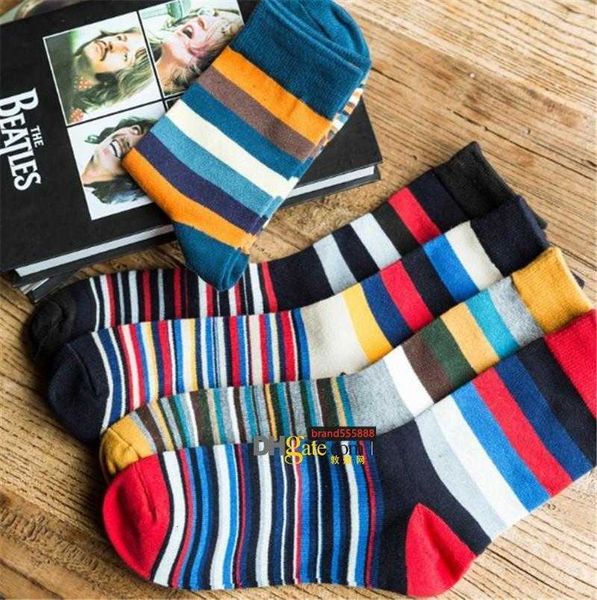 luxury5 colors man stripe socks combed cotton jacquard socks autumn winter mid-calf happy socks, Black
luxury5 colors man stripe socks combed cotton jacquard socks autumn winter mid-calf happy socks, Black