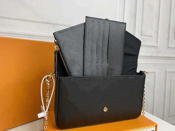 luxurys designers pochette felicie bag embossing genuine leather handbags shoulder handbag classic clutch tote chain messenger bags
luxurys designers pochette felicie bag embossing genuine leather handbags shoulder handbag classic clutch tote chain messenger bags