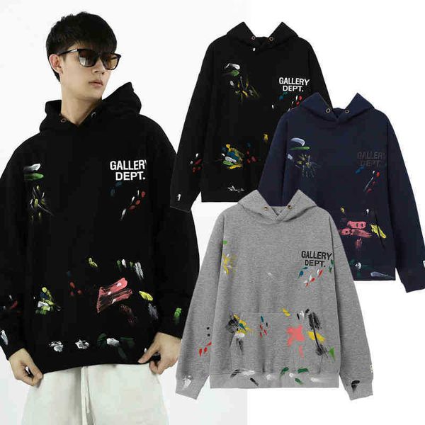 gallerydep hoodies cotton dept letters designer t shirt gary fashion ink splashed 2022 high street hoodie multi autumn loose casual men', Black
gallerydep hoodies cotton dept letters designer t shirt gary fashion ink splashed 2022 high street hoodie multi autumn loose casual men', Black