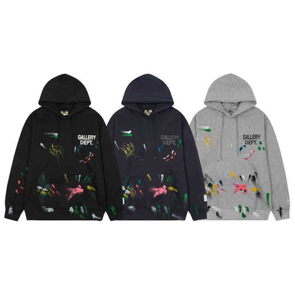 hoodie fashion 2022 multi cotton t shirt galery deps tie dye ink splashing hand-painted hooded designer plush sweater for men and women ins, Black
hoodie fashion 2022 multi cotton t shirt galery deps tie dye ink splashing hand-painted hooded designer plush sweater for men and women ins, Black