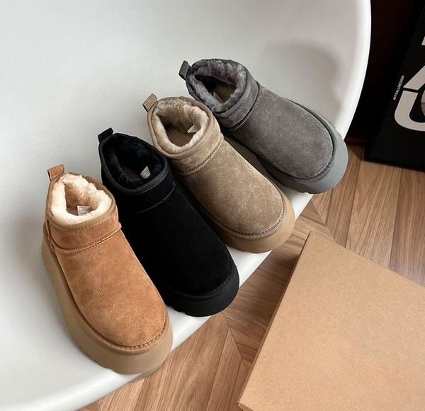 boots 2022 ultra mini platform boot designer woman winter ankle australia snow boots thick bottom real leather warm fluffy, Black
boots 2022 ultra mini platform boot designer woman winter ankle australia snow boots thick bottom real leather warm fluffy, Black
