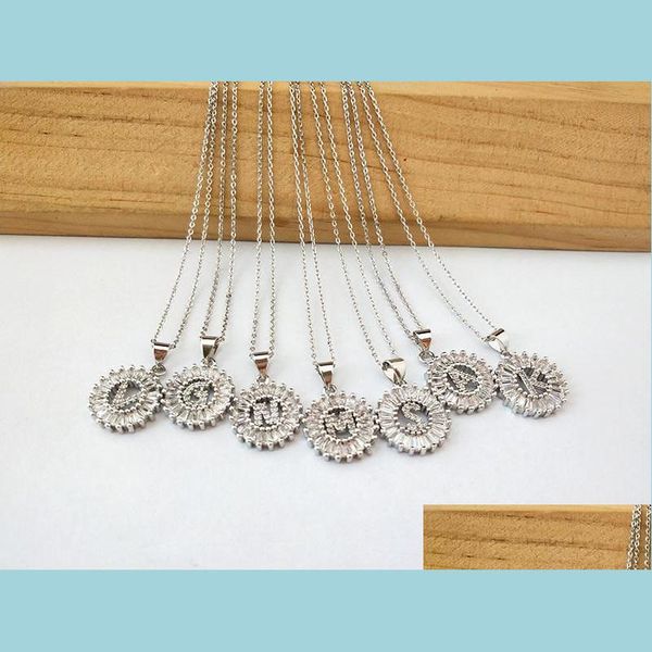 pendant necklaces sier color round micro pave crystal cubic zirconia 26 letter pendants charms necklace jewelry making for woman nk4 dhb1k, Silver
pendant necklaces sier color round micro pave crystal cubic zirconia 26 letter pendants charms necklace jewelry making for woman nk4 dhb1k, Silver