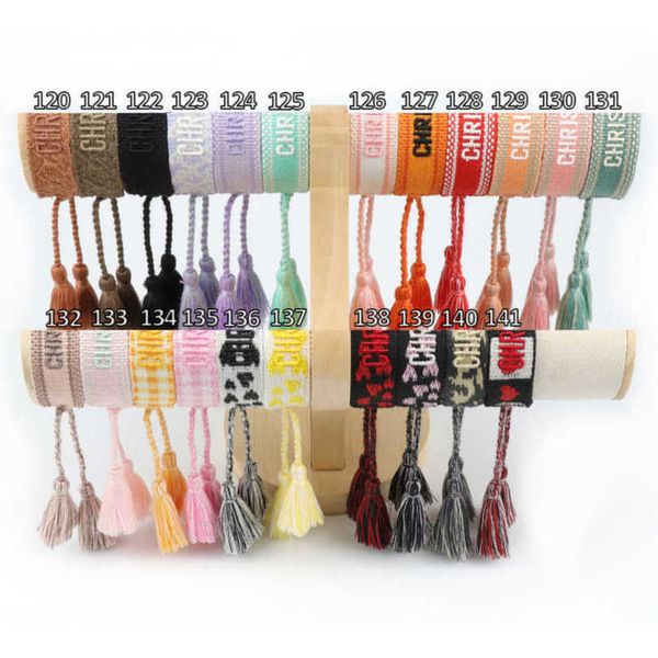 luxury women's fashion bracelets brand d designer bangle jewelry embroidered word bracelet letter rope woven tassel simple trinket girl, Golden;silver
luxury women's fashion bracelets brand d designer bangle jewelry embroidered word bracelet letter rope woven tassel simple trinket girl, Golden;silver