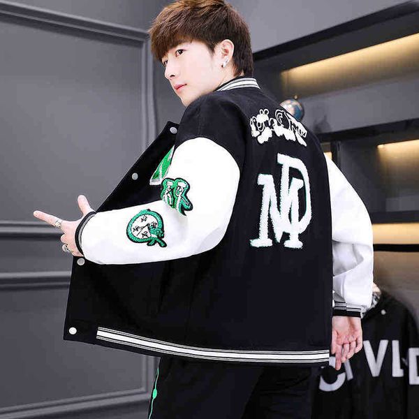 hoodiehoodiejinmengnian spring new casual jacket men's fashion brand versatile knitting s#, Black
hoodiehoodiejinmengnian spring new casual jacket men's fashion brand versatile knitting s#, Black