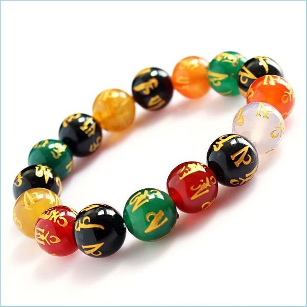beaded 3win colorf gilded mantra natural beads bracelet buddhist jewelry rosary bracelets for gifts women/men drop delivery 2022 dhx2z, Black
beaded 3win colorf gilded mantra natural beads bracelet buddhist jewelry rosary bracelets for gifts women/men drop delivery 2022 dhx2z, Black