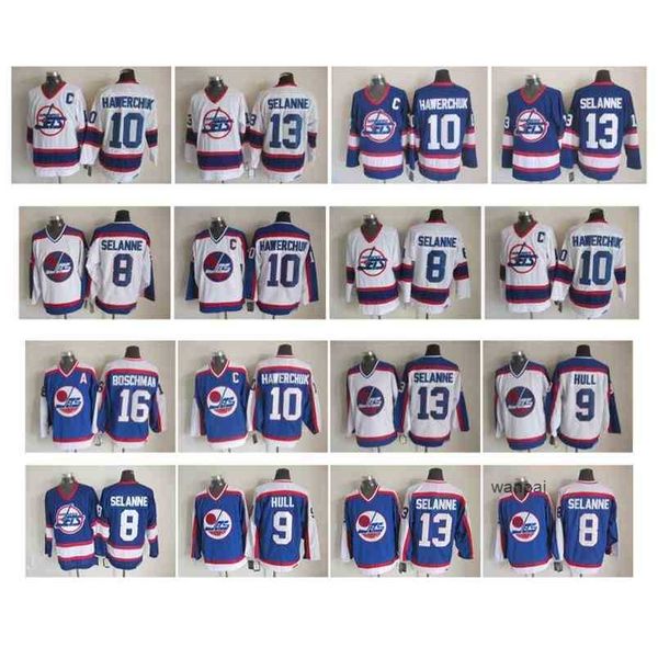 95 retro winnipeg jets jerseys 13 teemu selanne 10 dale hawerchuk 9 bobby hull 16 laurie boschman 8 selanne vintage ccm hockey jersey nhl�, Black
95 retro winnipeg jets jerseys 13 teemu selanne 10 dale hawerchuk 9 bobby hull 16 laurie boschman 8 selanne vintage ccm hockey jersey nhl�, Black