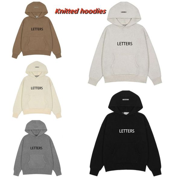 designer mens hoodies ess mens womens letter knits hoodie sweaters casual hooded sweatshirts loose knitted pullover, Black
designer mens hoodies ess mens womens letter knits hoodie sweaters casual hooded sweatshirts loose knitted pullover, Black