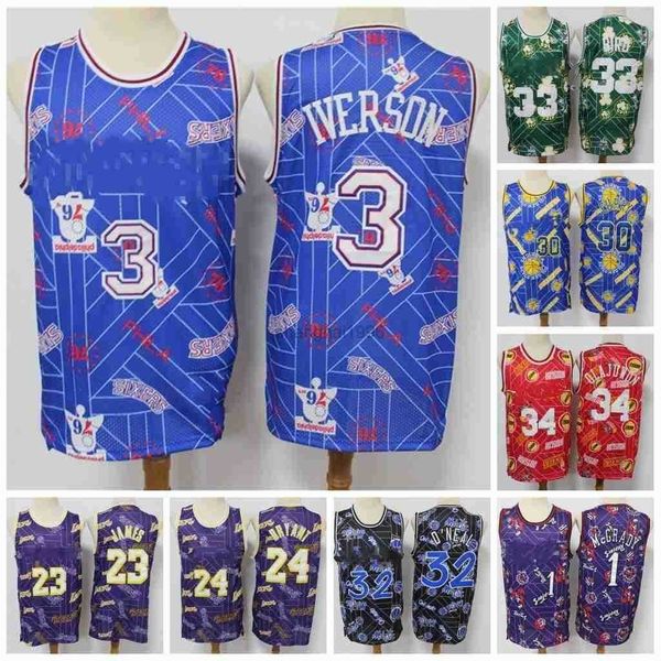 college basketball wears vintage tear up pack 33 michael 30 hakeem 34 olajuwon 23 3 iverson mcgrady carter, Black
college basketball wears vintage tear up pack 33 michael 30 hakeem 34 olajuwon 23 3 iverson mcgrady carter, Black