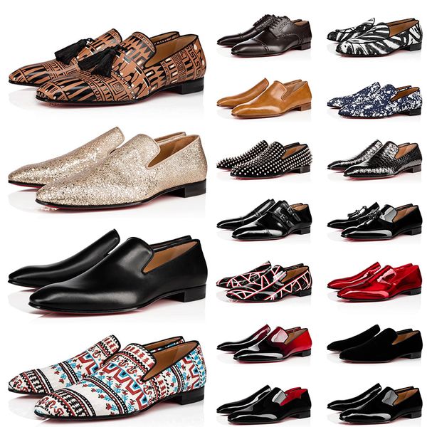 2023 fashion dress shoes loafers luxury sneakers red bottoms platform pointed toe black patent suede leather spikes slip-on designer mens vi
2023 fashion dress shoes loafers luxury sneakers red bottoms platform pointed toe black patent suede leather spikes slip-on designer mens vi