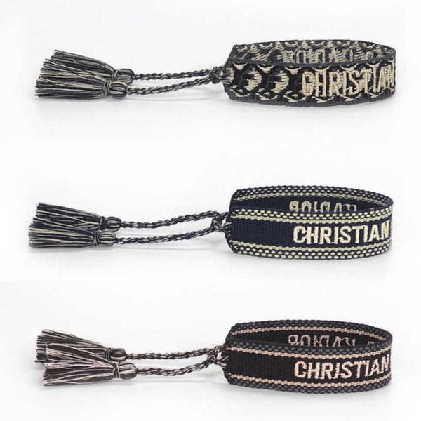 luxury fashion women's bracelets d brand designer bangle embroidered braided bracelet wedding bohemian letter hand rope trinket men gir, Golden;silver
luxury fashion women's bracelets d brand designer bangle embroidered braided bracelet wedding bohemian letter hand rope trinket men gir, Golden;silver