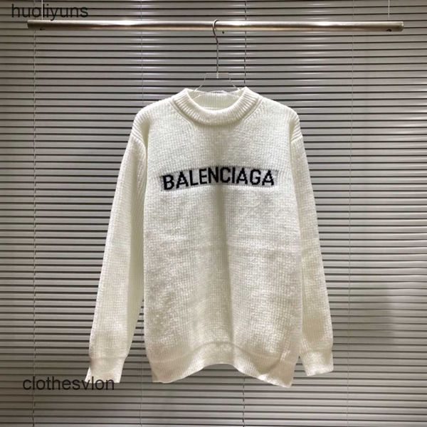 winter brand autumn 2022 designer women's fashion women knitted men's sweater balenciga crew neck letter jacquard casual loose lqd, White;black
winter brand autumn 2022 designer women's fashion women knitted men's sweater balenciga crew neck letter jacquard casual loose lqd, White;black