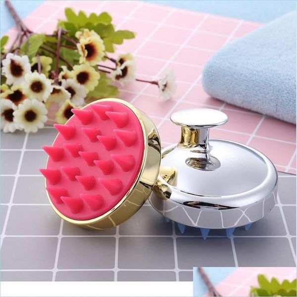 hair brushes gold plated sile scalp mas comb non slip washing shampoo shower brush sqctrx drop delivery 202 ot7b3, Silver
hair brushes gold plated sile scalp mas comb non slip washing shampoo shower brush sqctrx drop delivery 202 ot7b3, Silver