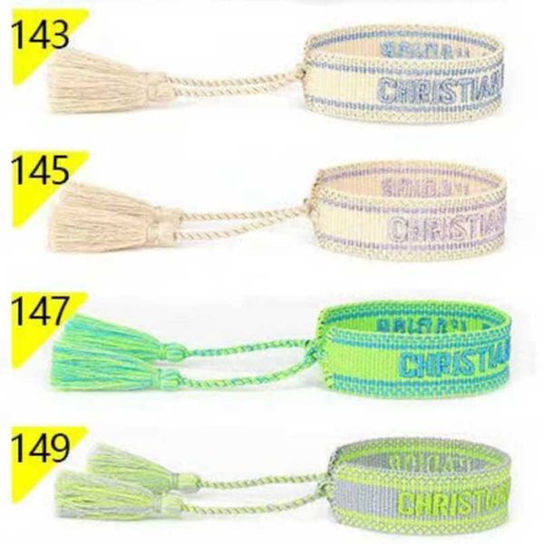 luxury women's fashion bracelets designer brand d bangle jewelry embroidered word woven bracelet letter rope classic tassel girl men co, Golden;silver
luxury women's fashion bracelets designer brand d bangle jewelry embroidered word woven bracelet letter rope classic tassel girl men co, Golden;silver