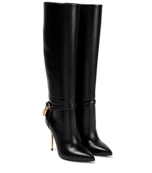 womens boot winter long boots tom-ford-boot calf leathers lady booty padlock and gold heels pointy toe wedding party dress pumps 35-42 high
womens boot winter long boots tom-ford-boot calf leathers lady booty padlock and gold heels pointy toe wedding party dress pumps 35-42 high