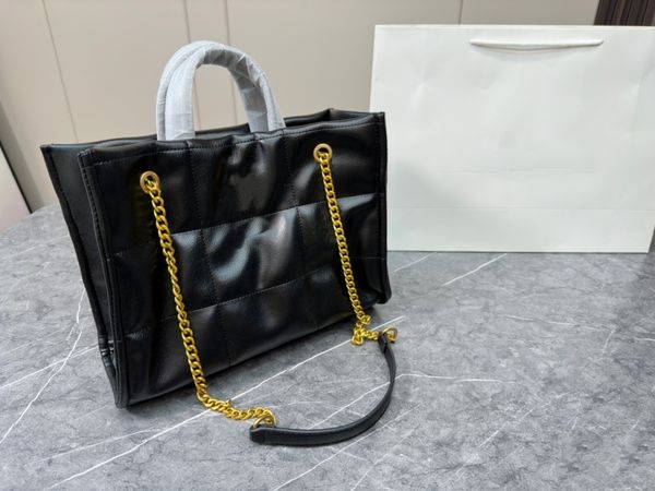 tz designer bags women's fashion totes classic black large capacity shopping bag hardware chain shoulder bag lady soft commuting handba
tz designer bags women's fashion totes classic black large capacity shopping bag hardware chain shoulder bag lady soft commuting handba