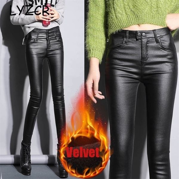 leather winter leggings velvet women high waist women's pu faux leather pants skinny leather leggins trousers stretch leggings t191216, Black;white
leather winter leggings velvet women high waist women's pu faux leather pants skinny leather leggins trousers stretch leggings t191216, Black;white