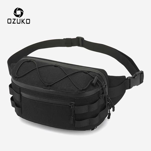 ozuko men's waist bag fashion chest pack outdoor sports belt for teenager waterproof men s mirror quqlity fanny 221101
ozuko men's waist bag fashion chest pack outdoor sports belt for teenager waterproof men s mirror quqlity fanny 221101
