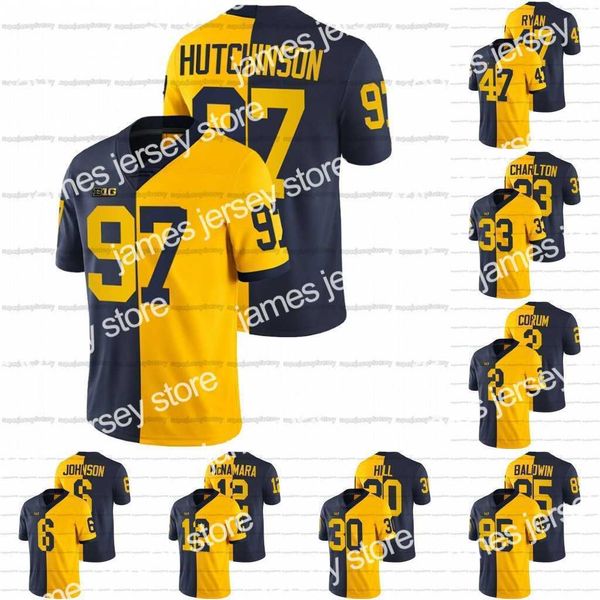 custom michigan wolverines jersey 2021-22 ncaa college football aidan hutchinson daylen baldwin daxton hill cade mcnamara corneli, Black
custom michigan wolverines jersey 2021-22 ncaa college football aidan hutchinson daylen baldwin daxton hill cade mcnamara corneli, Black