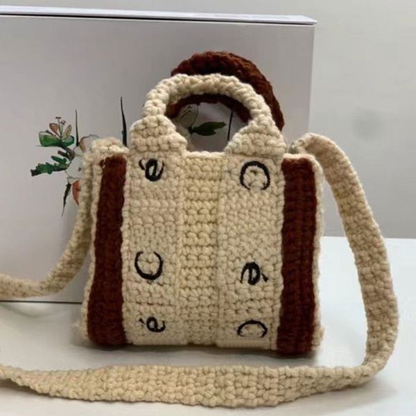 mini shopping bag sweater woven tote handbags wool crossbody bags shoulder back handbags embroidered letters high capacity wallet
mini shopping bag sweater woven tote handbags wool crossbody bags shoulder back handbags embroidered letters high capacity wallet