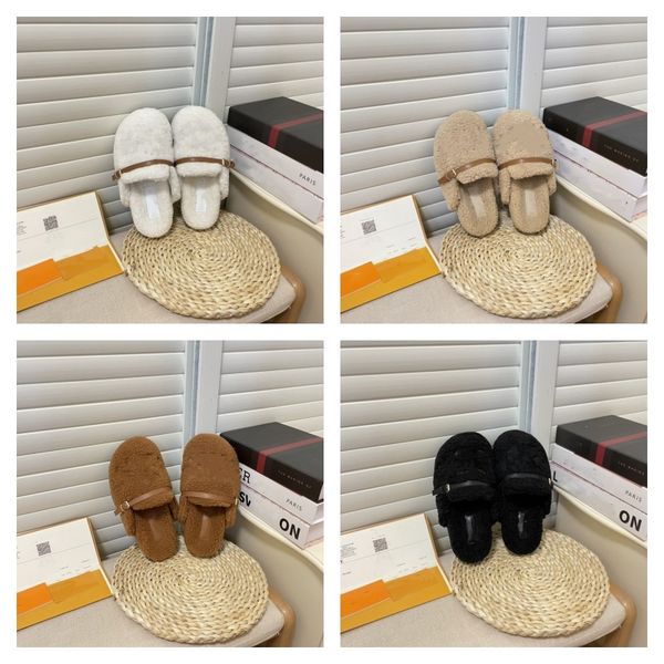 designers women slippers winterbreak comfort flat mules ladies wool slides winter fur fluffy furry letters sandals loafers warm comfortable, Black
designers women slippers winterbreak comfort flat mules ladies wool slides winter fur fluffy furry letters sandals loafers warm comfortable, Black