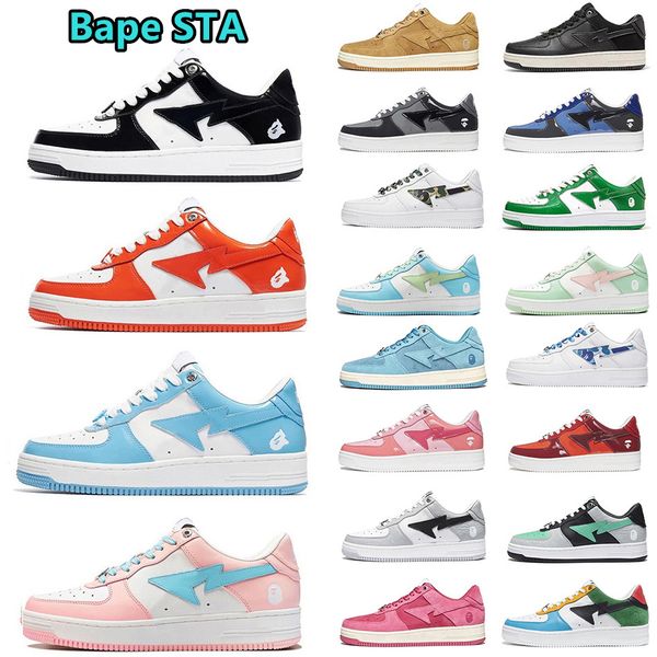 running bapestas shoes baped platform shoe sta black white blue pink green red beige patent leather suede camo pastel trainer sneakers for
running bapestas shoes baped platform shoe sta black white blue pink green red beige patent leather suede camo pastel trainer sneakers for