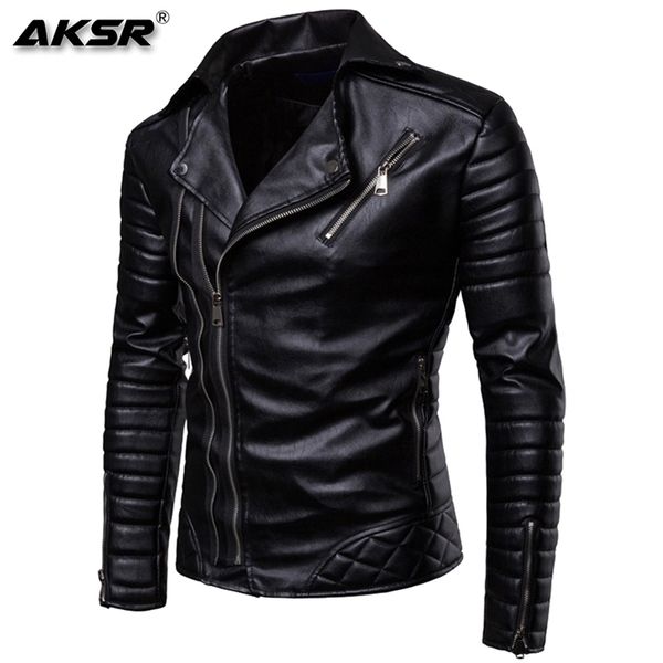 aksr jacket men men's fashion casual long sleeved motorcycle fur leather jacket slim fit mens winter coats t190904, Black;brown
aksr jacket men men's fashion casual long sleeved motorcycle fur leather jacket slim fit mens winter coats t190904, Black;brown