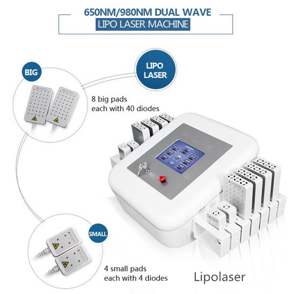 dual wave lipo laser slimming machine 12 pads 650nm 980nm lipolaser body shaping skin tightening fat burner cellulite reduction beauty cente, Black
dual wave lipo laser slimming machine 12 pads 650nm 980nm lipolaser body shaping skin tightening fat burner cellulite reduction beauty cente, Black