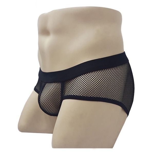 men underwear transparent net mesh bikini briefs underwear bulge underpants fashion low waist brief lingerie intimates t200302, Black;white
men underwear transparent net mesh bikini briefs underwear bulge underpants fashion low waist brief lingerie intimates t200302, Black;white