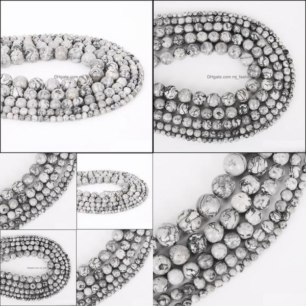 stone 8mm natural grey map stone beads loose round spacer bead for jewelry making 4/6/8/10/12mm 15 diy bracelet necklace drop deliver dhibc, Black
stone 8mm natural grey map stone beads loose round spacer bead for jewelry making 4/6/8/10/12mm 15 diy bracelet necklace drop deliver dhibc, Black