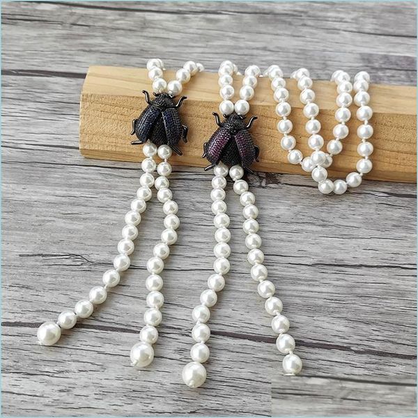 pendant necklaces unique design ladybug charm pendant zircon cz micro pave natural shell pearl beads tassel chain women jewelry neck dhlti, Silver
pendant necklaces unique design ladybug charm pendant zircon cz micro pave natural shell pearl beads tassel chain women jewelry neck dhlti, Silver