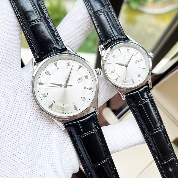 watch mens watches quartz movement 40mm and 30mm for men fashion wristwatches business wristwatch leather strap montre de luxe couple watch, Slivery;brown
watch mens watches quartz movement 40mm and 30mm for men fashion wristwatches business wristwatch leather strap montre de luxe couple watch, Slivery;brown