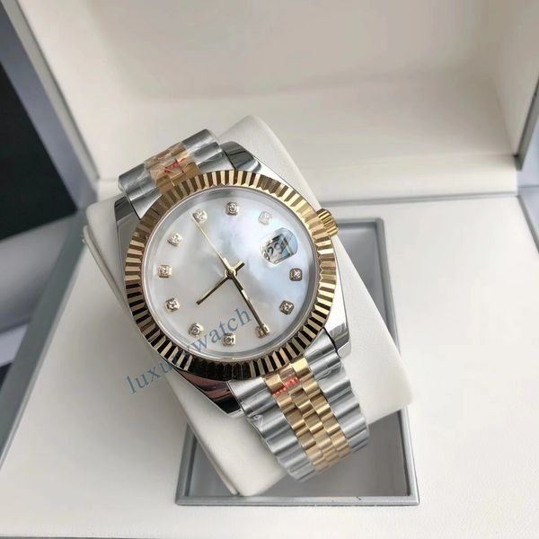orologio. men watch women watch designer watches gold size 41mm 36mm 31mm 28mm stainless steel strap optional sapphire glass waterproof lumi, Slivery;brown
orologio. men watch women watch designer watches gold size 41mm 36mm 31mm 28mm stainless steel strap optional sapphire glass waterproof lumi, Slivery;brown
