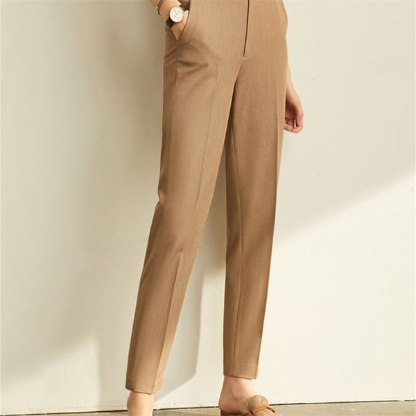 amii spring summer pants female office lady solid high waist trousers fashion straight suit for women 11960733 211119, Black;white
amii spring summer pants female office lady solid high waist trousers fashion straight suit for women 11960733 211119, Black;white