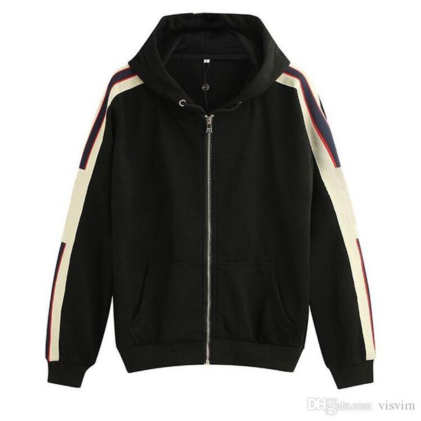 19ss black luxury italy designer fashion brand new hooded zip-up sweatshirt with logo stripe men's g hoodies women sweatshirt296w
19ss black luxury italy designer fashion brand new hooded zip-up sweatshirt with logo stripe men's g hoodies women sweatshirt296w