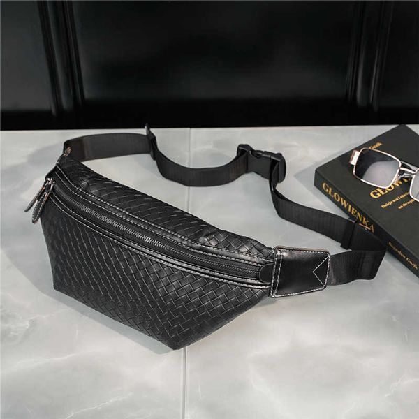 designer men fanny pack waist bag for male woven leather black belt bum crossbody bags phone men's 221101
designer men fanny pack waist bag for male woven leather black belt bum crossbody bags phone men's 221101