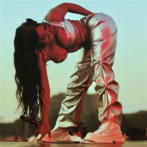 women's pants weird puss v-shaped low waist y2k pants women 2021 fashion stacked faux leather trousers casual wild skinny bottoms, Black;white
women's pants weird puss v-shaped low waist y2k pants women 2021 fashion stacked faux leather trousers casual wild skinny bottoms, Black;white