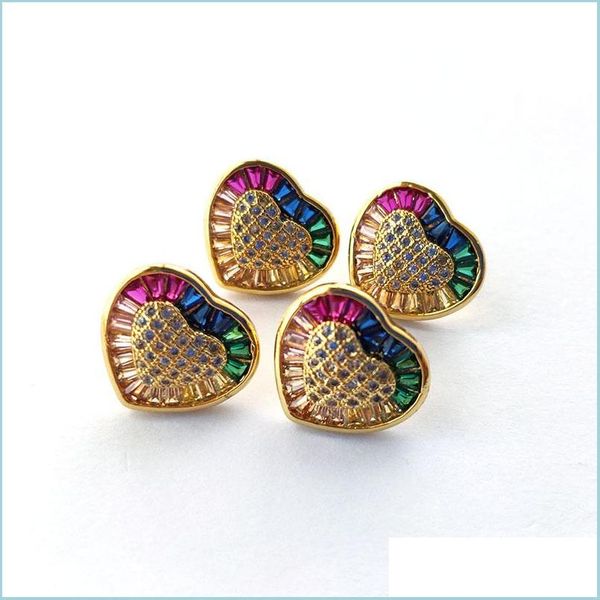 stud gold color heart shape stud earrings micro pave rainbow cubic zirconia for women jewelry er935 drop delivery 2022 dhzeu, Golden;silver
stud gold color heart shape stud earrings micro pave rainbow cubic zirconia for women jewelry er935 drop delivery 2022 dhzeu, Golden;silver
