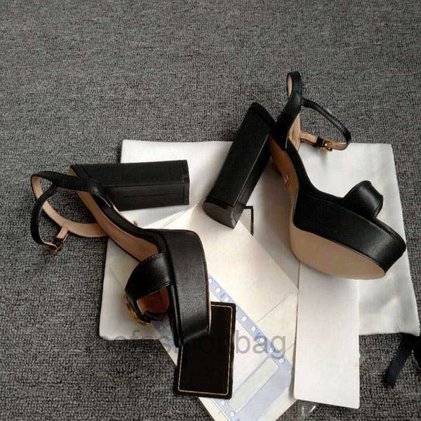 luxurysummer sandals women's thick bottom lace up high heels leather fashion shoes metal buckle designer red shoes wedding, Black
luxurysummer sandals women's thick bottom lace up high heels leather fashion shoes metal buckle designer red shoes wedding, Black